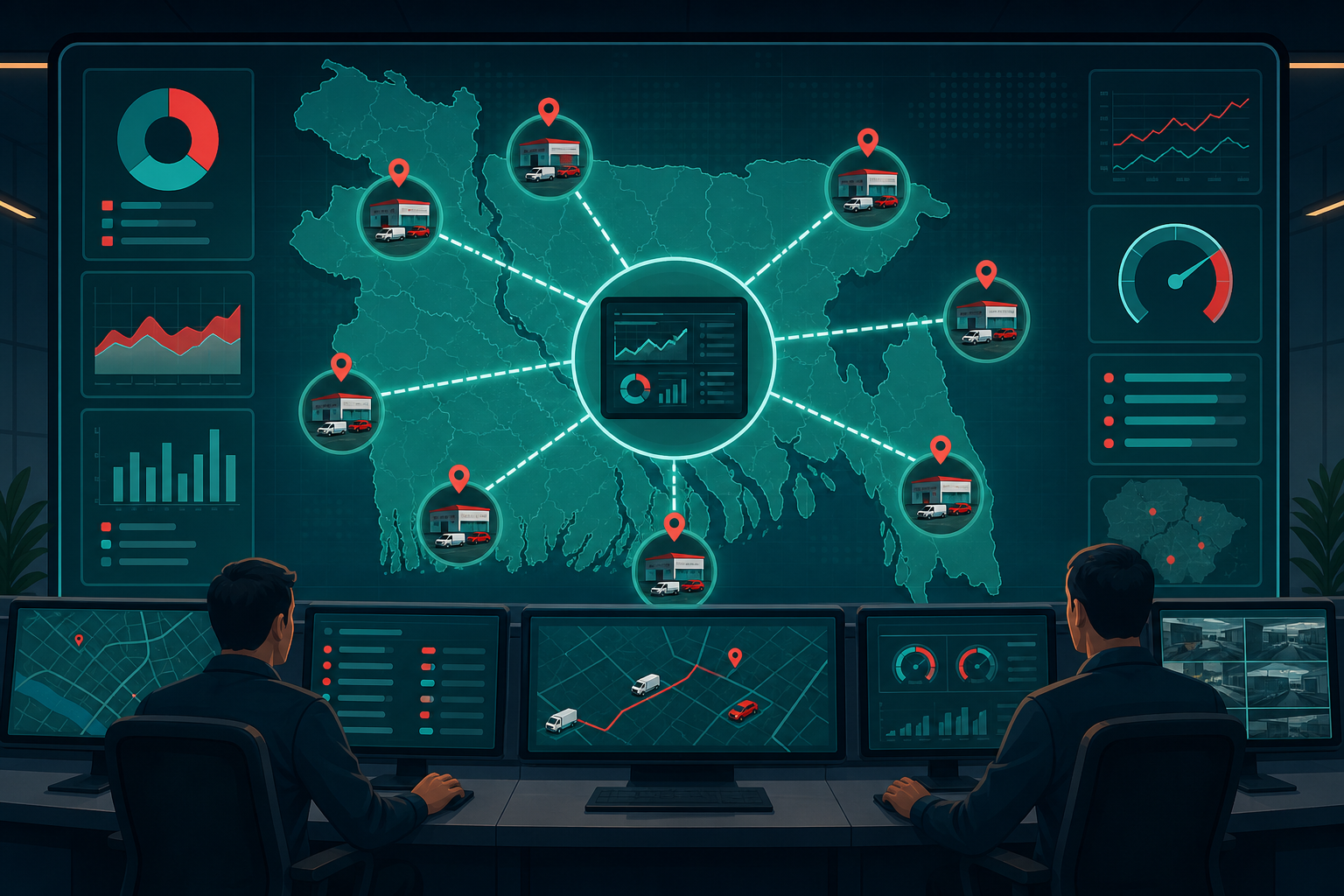 Multi-Branch Fleet: How HQ Keeps Control Without Micromanaging