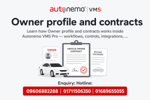 Owner profile and contracts in Autonemo VMS Pro — Fleet & Transport Guide