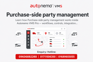 Purchase-side party management in Autonemo VMS Pro — Fleet & Transport Guide