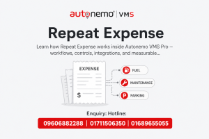 Repeat Expense in Autonemo VMS Pro — Fleet & Transport Guide