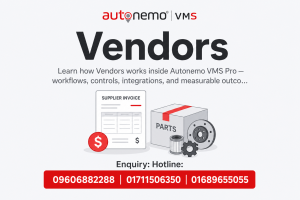 Vendors in Autonemo VMS Pro — Fleet & Transport Guide