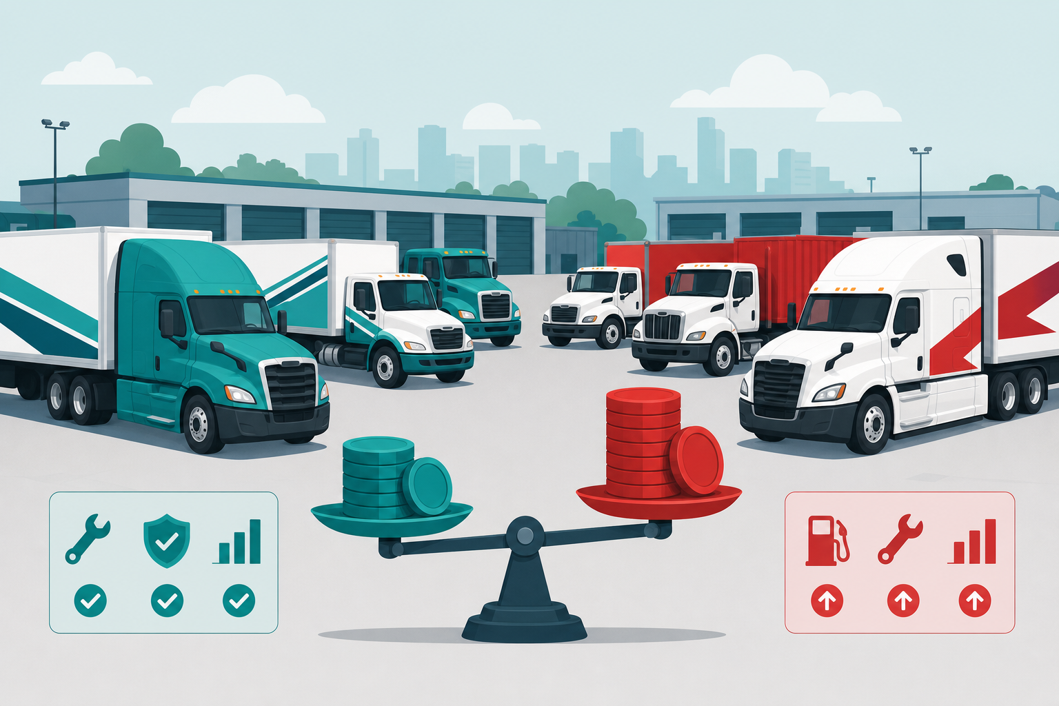 Owned vs Hired Vehicles: When to Mix and How to Control Cost